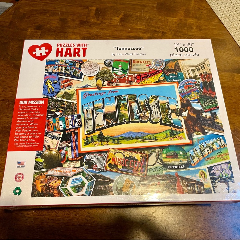 Tennessee Jigsaw Puzzle - 1000 Pieces